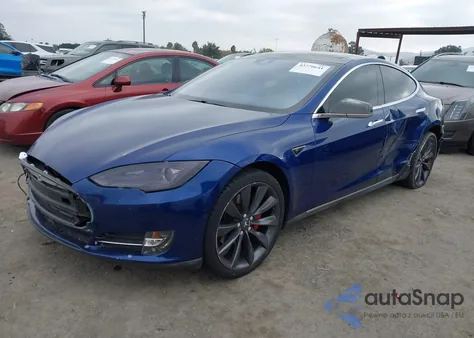 2015 Tesla Model S 85D/P85D from USA, damaged, VIN 5YJSA1E46FF112903